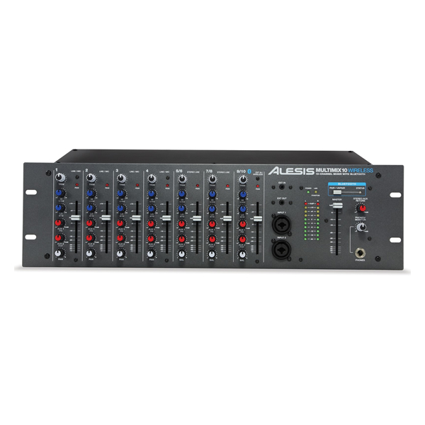 Alesis MultiMix 10 Karaoke Rackmount Audio Mixer product photo 