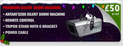 Premium Quiet Snow Machine - Antari S200 Snow Machine Package